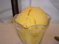 Crunchy Mango ice cream