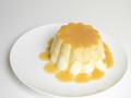 Caramel Pudding with Cream
