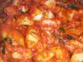 Potatoes in a Hot Red Sauce