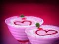 Romantic Red Fruit Yogurt