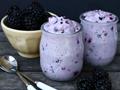 Blackberry Cheesecake Pots
