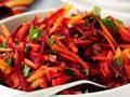 Carrot and beet root salad