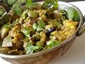Brinjal-Green Peas Curry