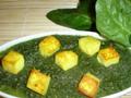 Palak Paneer – Spinach with Cottage Cheese