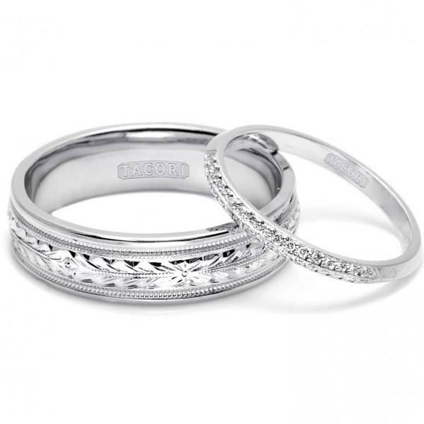 Beautiful diamond wedding rings