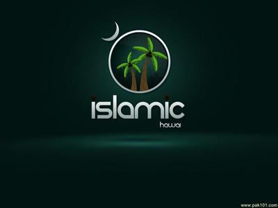 Islamic Tree and Moon