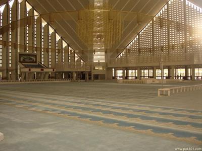 Faisal Mosque- Pakistan (Interior)