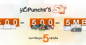 Ufone brings Paanch (5) ka Punch Offer