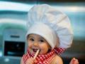 funny baby chef