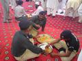 Pakistan Police Having Lunch