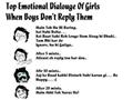 Emotional Dialogue Of Girls