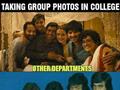 Group Photo In College