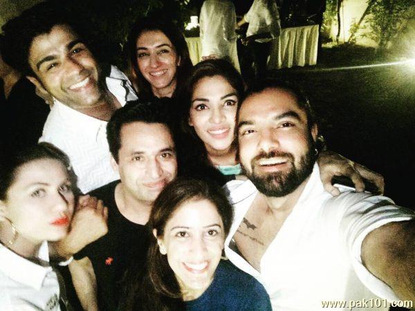 Celebrities At HSY Cocktail Party