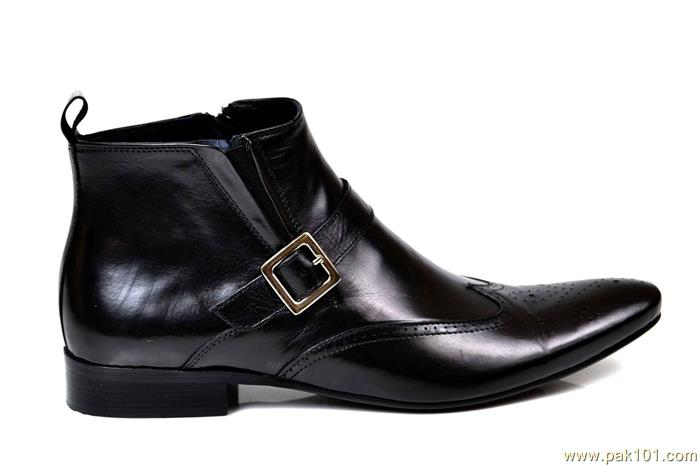 Metro Shoes Collection For Boys-Men Design Leather Monk Boots Item Code 30700007