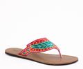 Servis Women Slippers Footwear Collection Pakistan Item No: LZ-KX-0075-RED/GRN