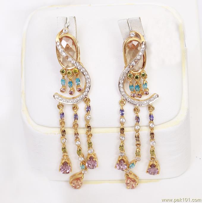 Earrings and Tops Designs- Collection Of ARY Jewellers