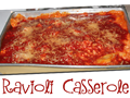 Quick Ravioli Casserole