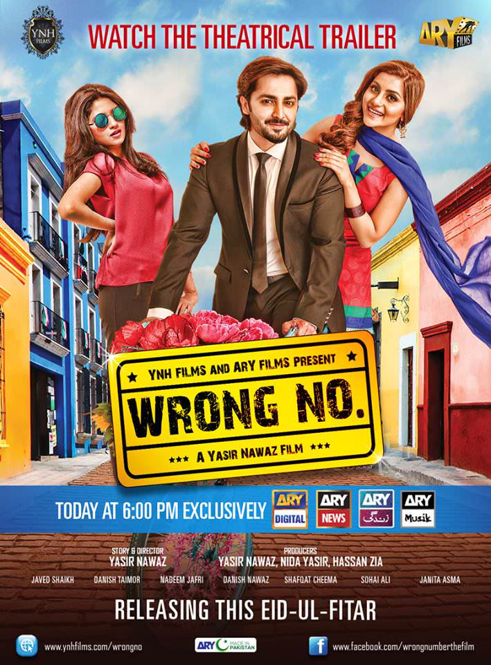 Pakistani Movie Releasing on Eid Ul Fitr, Wrong Number Might Turn Out to be the Right One